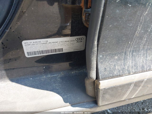 Продажа на аукционе авто 2009 Audi A6 3.0 Premium, vin: WAUSG74F29N024342, номер лота: 45504490