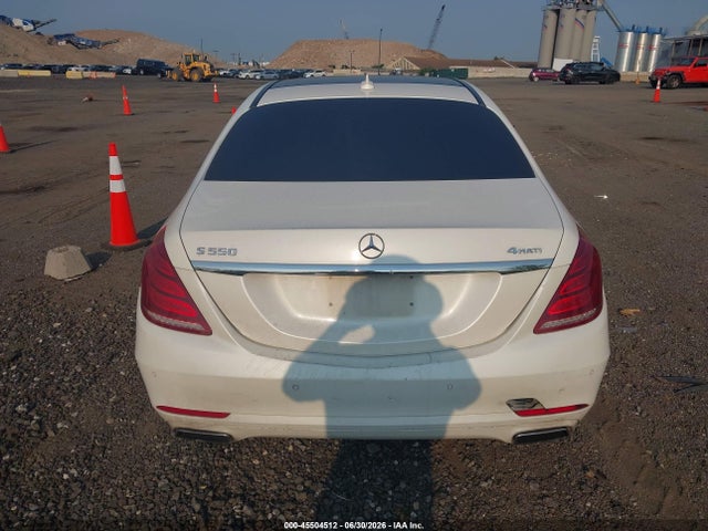 45504512 :رقم المزاد ، WDDUG8FB7HA316527 vin ، 2017 Mercedes-benz S 550 4matic مزاد بيع