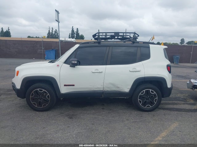 2017 Jeep Renegade Trailhawk მანქანა იყიდება აუქციონზე, vin: ZACCJBCB6HPG39170, აუქციონის ნომერი: 45504548