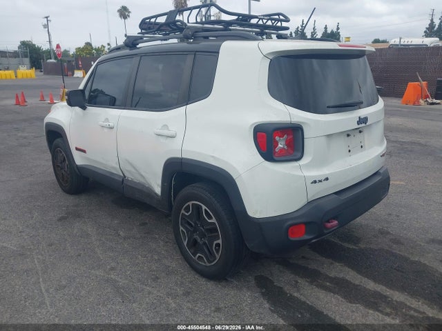 2017 Jeep Renegade Trailhawk მანქანა იყიდება აუქციონზე, vin: ZACCJBCB6HPG39170, აუქციონის ნომერი: 45504548