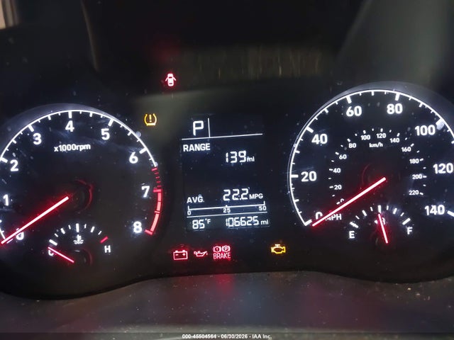 2019 Hyundai Accent Sel მანქანა იყიდება აუქციონზე, vin: 3KPC24A33KE044205, აუქციონის ნომერი: 45504564