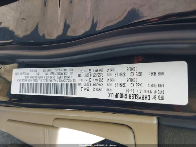 1C4RJFBG9FC718557 Jeep Grand Cherokee Limited