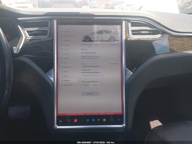 Aukcja sprzedaży 2016 Tesla Model S 60/70/75/85, vin: 5YJSA1E18GF160524, numer aukcji: 45504697