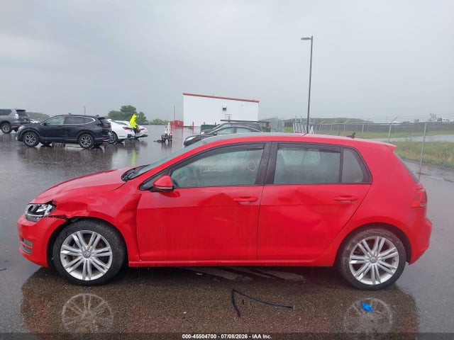 2015 Volkswagen Golf Tdi Se 4-door მანქანა იყიდება აუქციონზე, vin: 3VW2A7AU5FM020098, აუქციონის ნომერი: 45504700