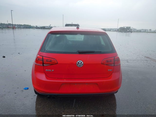 2015 Volkswagen Golf Tdi Se 4-door მანქანა იყიდება აუქციონზე, vin: 3VW2A7AU5FM020098, აუქციონის ნომერი: 45504700