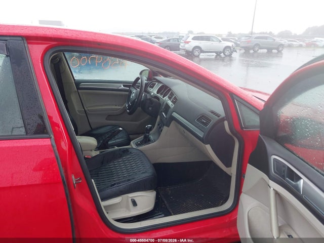 2015 Volkswagen Golf Tdi Se 4-door მანქანა იყიდება აუქციონზე, vin: 3VW2A7AU5FM020098, აუქციონის ნომერი: 45504700