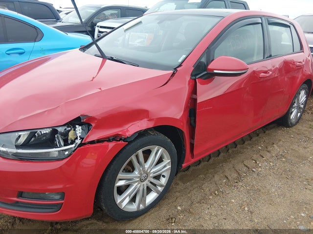 2015 Volkswagen Golf Tdi Se 4-door მანქანა იყიდება აუქციონზე, vin: 3VW2A7AU5FM020098, აუქციონის ნომერი: 45504700
