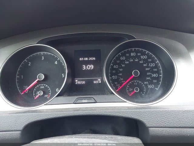 2015 Volkswagen Golf Tdi Se 4-door მანქანა იყიდება აუქციონზე, vin: 3VW2A7AU5FM020098, აუქციონის ნომერი: 45504700