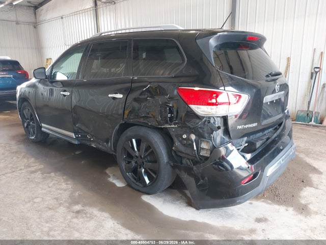 2014 Nissan Pathfinder Platinum მანქანა იყიდება აუქციონზე, vin: 5N1AR2MM7EC601345, აუქციონის ნომერი: 45504753