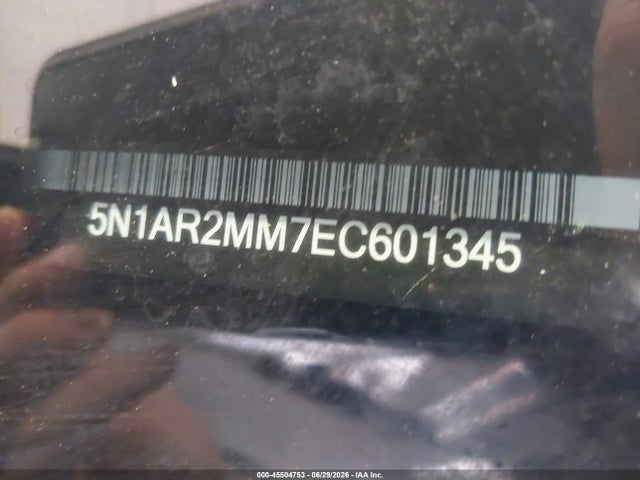 2014 Nissan Pathfinder Platinum მანქანა იყიდება აუქციონზე, vin: 5N1AR2MM7EC601345, აუქციონის ნომერი: 45504753