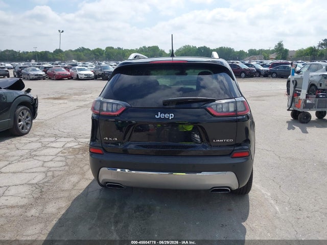 45504778 :رقم المزاد ، 1C4PJMDN6KD117716 vin ، 2019 Jeep Cherokee Limited 4x4 مزاد بيع