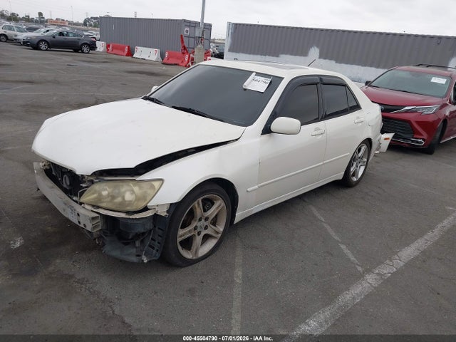 45504790 :رقم المزاد ، JTHBD182010007183 vin ، 2001 Lexus Is 300 مزاد بيع