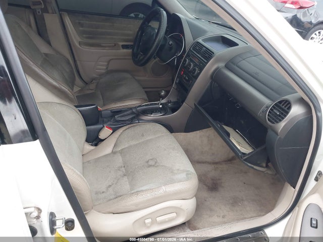 45504790 :رقم المزاد ، JTHBD182010007183 vin ، 2001 Lexus Is 300 مزاد بيع