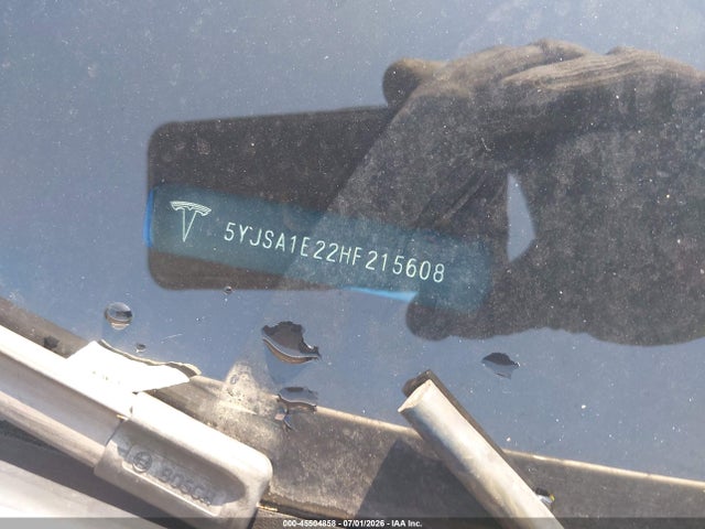 Tesla Model S 100d/60d/75d/90d/p100d 2017 5YJSA1E22HF215608 Image 9