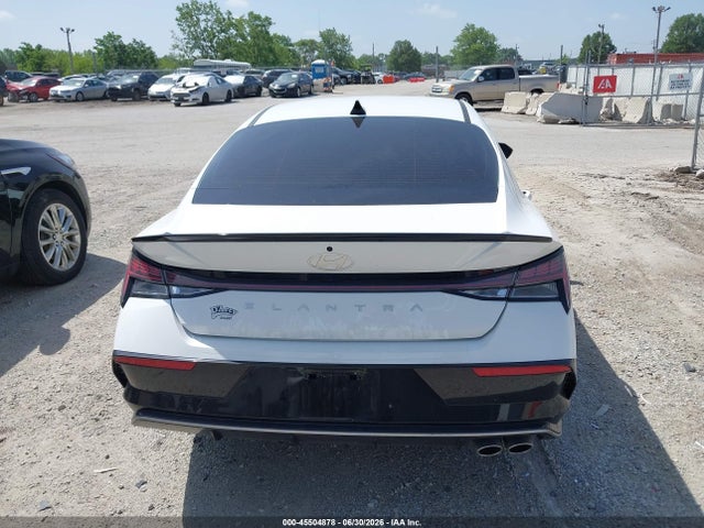 2025 Hyundai Elantra N Line მანქანა იყიდება აუქციონზე, vin: KMHLR4DF7SU865869, აუქციონის ნომერი: 45504878