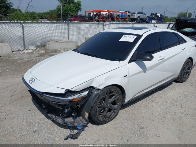 2025 Hyundai Elantra N Line მანქანა იყიდება აუქციონზე, vin: KMHLR4DF7SU865869, აუქციონის ნომერი: 45504878