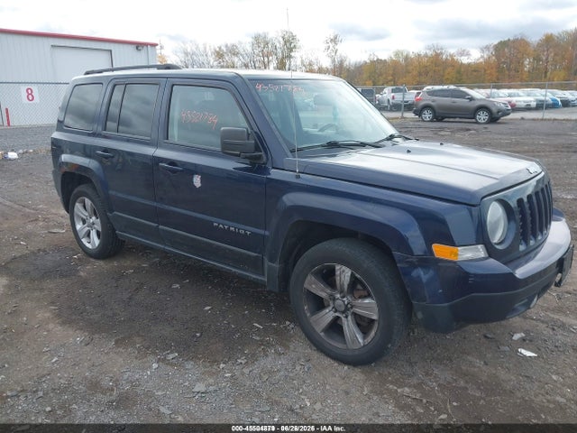 2014 Jeep Patriot Latitude მანქანა იყიდება აუქციონზე, vin: 1C4NJPFB5ED513474, აუქციონის ნომერი: 45504879