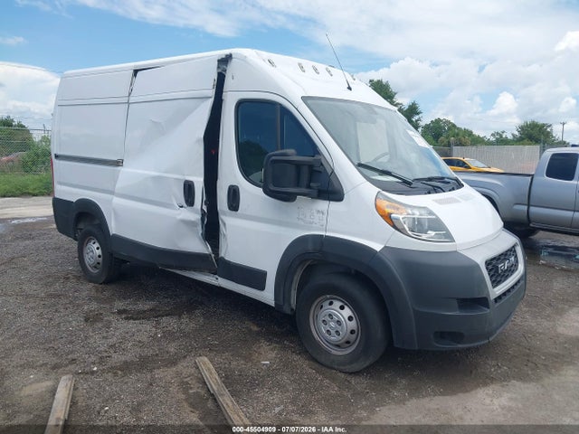 2019 Ram Promaster 1500 High Roof 136 Wb მანქანა იყიდება აუქციონზე, vin: 3C6TRVBG2KE556483, აუქციონის ნომერი: 45504909