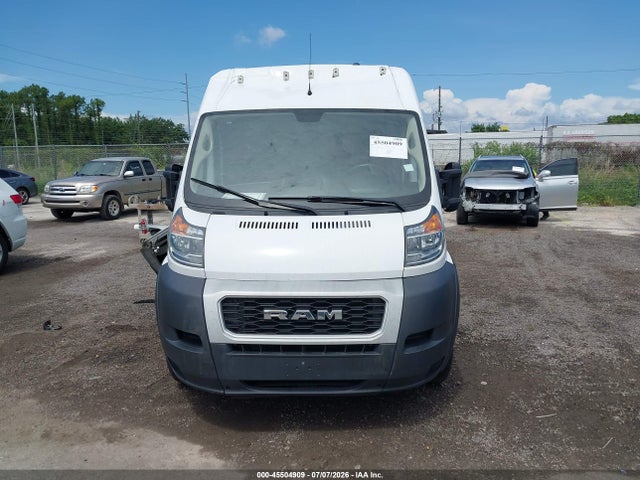 45504909 :رقم المزاد ، 3C6TRVBG2KE556483 vin ، 2019 Ram Promaster 1500 High Roof 136 Wb مزاد بيع