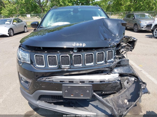 Aukcja sprzedaży 2018 Jeep Compass Latitude 4x4, vin: 3C4NJDBB1JT434618, numer aukcji: 45504943