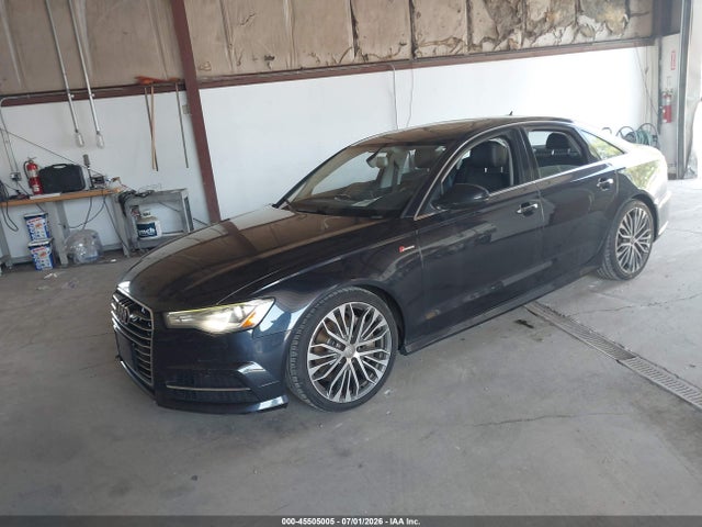 2016 Audi A6 3.0t Premium Plus მანქანა იყიდება აუქციონზე, vin: WAUFGAFC1GN003187, აუქციონის ნომერი: 45505005