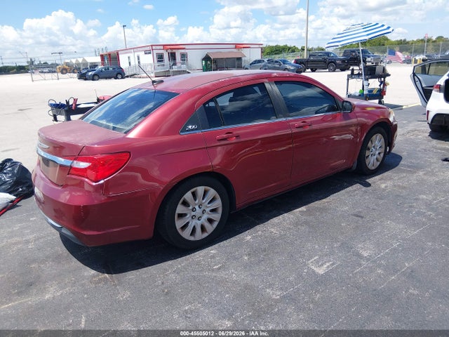 Продажа на аукционе авто 2014 Chrysler 200 Lx, vin: 1C3CCBAB6EN206289, номер лота: 45505012