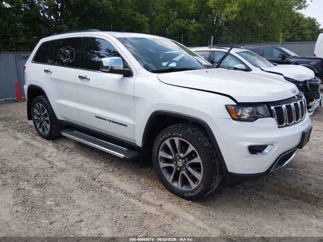 Aukcja sprzedaży 2018 Jeep Grand Cherokee Limited 4x4, vin: 1C4RJFBG3JC108372, numer aukcji: 45505078
