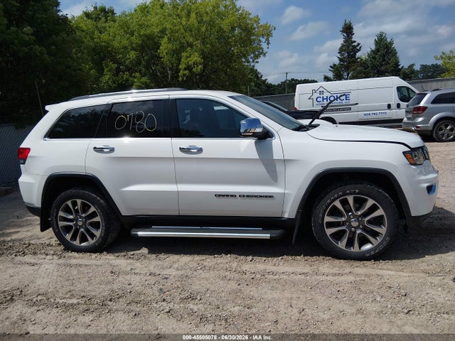 Aukcja sprzedaży 2018 Jeep Grand Cherokee Limited 4x4, vin: 1C4RJFBG3JC108372, numer aukcji: 45505078