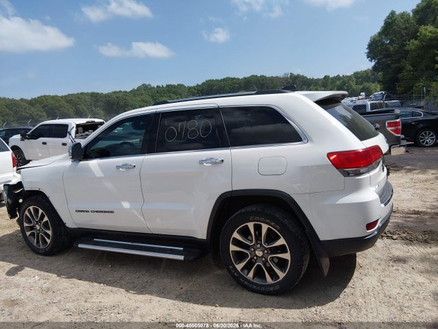 Aukcja sprzedaży 2018 Jeep Grand Cherokee Limited 4x4, vin: 1C4RJFBG3JC108372, numer aukcji: 45505078