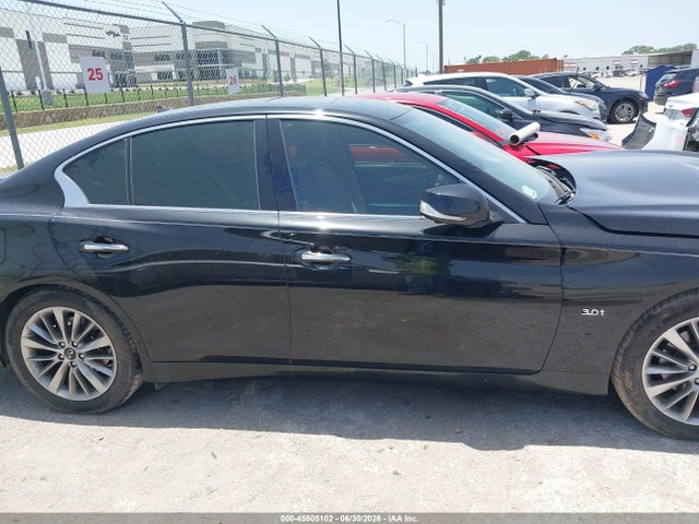 2020 Infiniti Q50 Luxe მანქანა იყიდება აუქციონზე, vin: JN1EV7AP1LM204754, აუქციონის ნომერი: 45505102