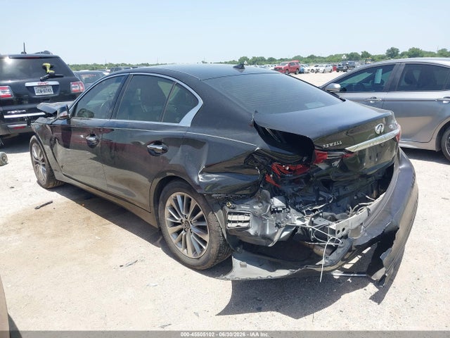 2020 Infiniti Q50 Luxe მანქანა იყიდება აუქციონზე, vin: JN1EV7AP1LM204754, აუქციონის ნომერი: 45505102