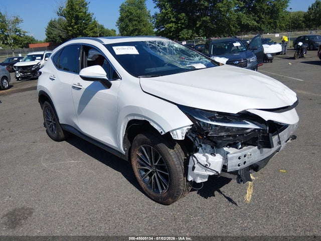 2025 Lexus Nx 350 Premium მანქანა იყიდება აუქციონზე, vin: 2T2GGCEZ0SC087938, აუქციონის ნომერი: 45505134