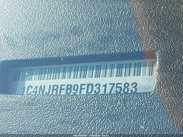 1C4NJRFB9FD317583 Jeep Patriot High Altitude Edition