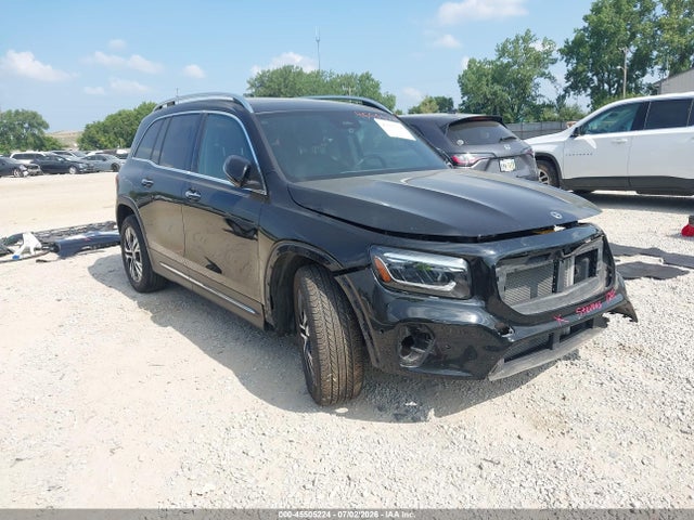 45505224 :رقم المزاد ، W1N4M4HBXRW372029 vin ، 2024 Mercedes-benz Glb 250 4matic مزاد بيع