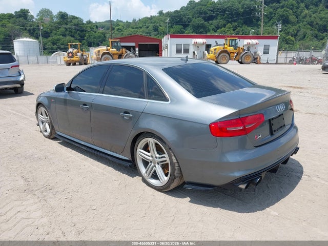 45505331 :رقم المزاد ، WAUBGAFL5EA062049 vin ، 2014 Audi S4 3.0t Premium Plus مزاد بيع