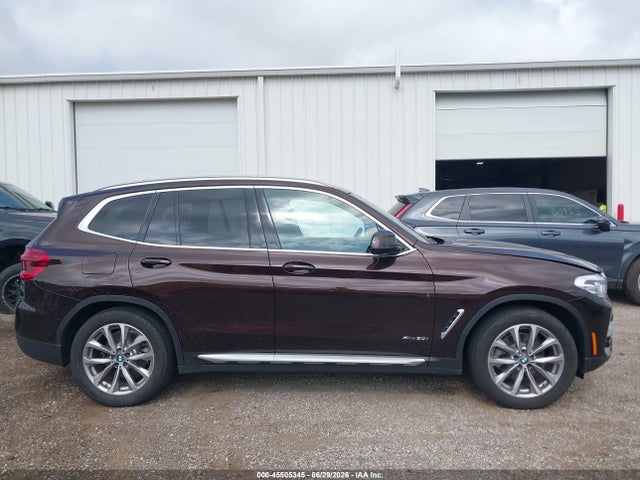 2018 Bmw X3 Xdrive30i მანქანა იყიდება აუქციონზე, vin: 5UXTR9C58JLD62626, აუქციონის ნომერი: 45505345