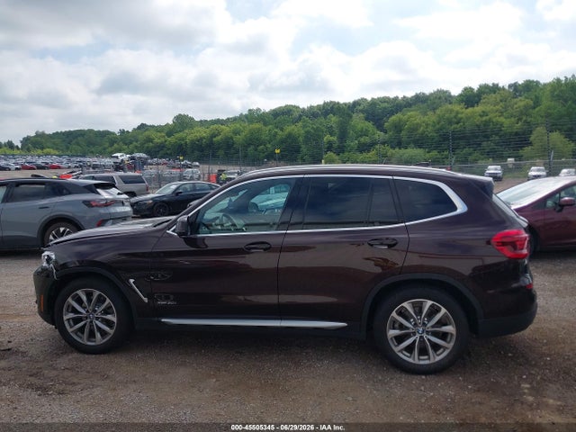 2018 Bmw X3 Xdrive30i მანქანა იყიდება აუქციონზე, vin: 5UXTR9C58JLD62626, აუქციონის ნომერი: 45505345