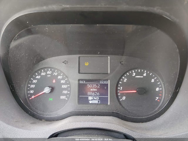 Aukcja sprzedaży 2022 Mercedes-benz Sprinter 2500 Standard Roof I4, vin: W1Y40BHYXNT108988, numer aukcji: 45505454