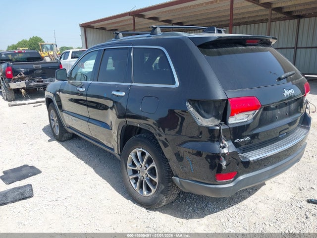 Продажа на аукционе авто 2015 Jeep Grand Cherokee Limited, vin: 1C4RJFBGXFC912949, номер лота: 45505491