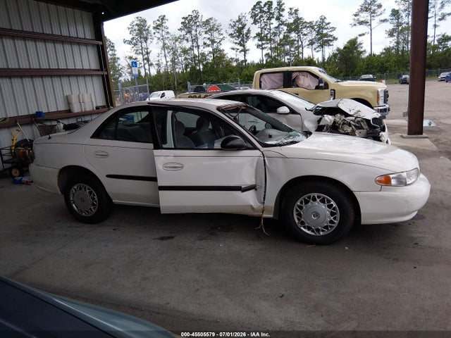 2003 Buick Century Custom მანქანა იყიდება აუქციონზე, vin: 2G4WS52J831263543, აუქციონის ნომერი: 45505579