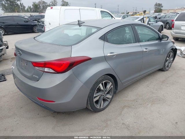 Hyundai Elantra Limited 2015 KMHDH4AE6FU301249 Image 4