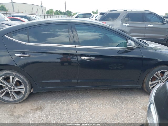 2017 Hyundai Elantra Limited მანქანა იყიდება აუქციონზე, vin: 5NPD84LF3HH003877, აუქციონის ნომერი: 45505634