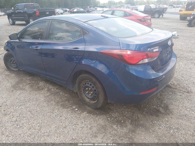 45505660 :رقم المزاد ، 5NPDH4AE9GH793890 vin ، 2016 Hyundai Elantra Se مزاد بيع