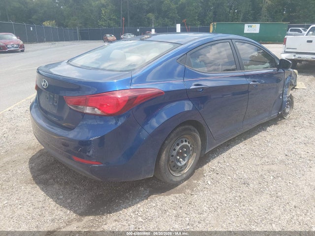 45505660 :رقم المزاد ، 5NPDH4AE9GH793890 vin ، 2016 Hyundai Elantra Se مزاد بيع