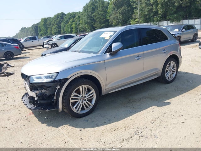 Aukcja sprzedaży 2018 Audi Q5 2.0t Premium/2.0t Tech Premium, vin: WA1BNAFYXJ2245207, numer aukcji: 45505736
