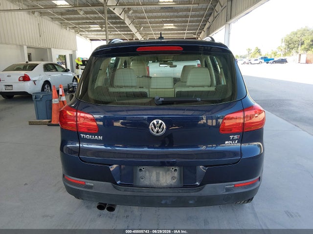 2016 Volkswagen Tiguan S მანქანა იყიდება აუქციონზე, vin: WVGBV7AX4GW587837, აუქციონის ნომერი: 45505743