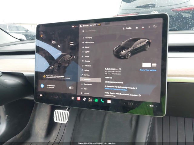 Tesla Model 3 Long Range Dual Motor All-wheel Drive 2022 5YJ3E1EB7NF158519 Image 18