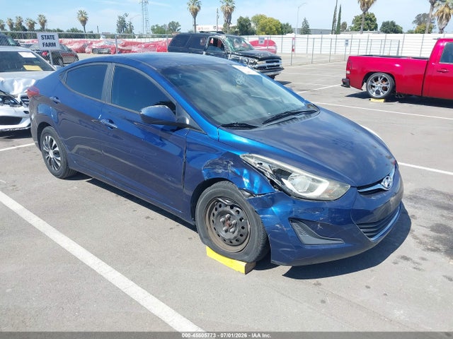 Hyundai ELANTRA SE 2016 5NPDH4AEXGH680904 Image 1