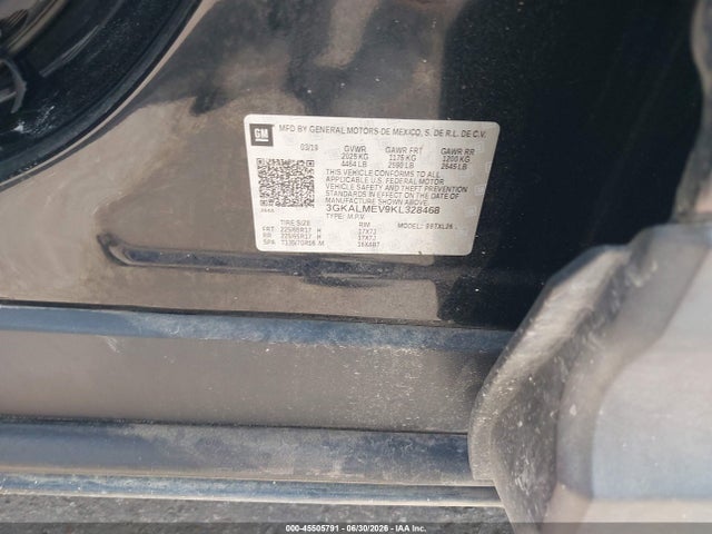 Aukcja sprzedaży 2019 Gmc Terrain Sle, vin: 3GKALMEV9KL328468, numer aukcji: 45505791