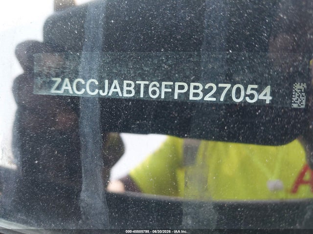 45505798 :رقم المزاد ، ZACCJABT6FPB27054 vin ، 2015 Jeep Renegade Latitude مزاد بيع